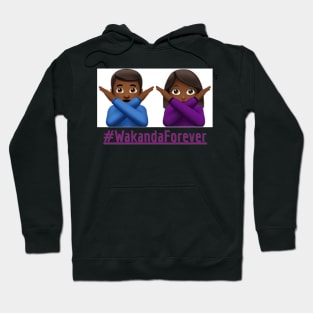 Wakanda Forever Emoji Hoodie